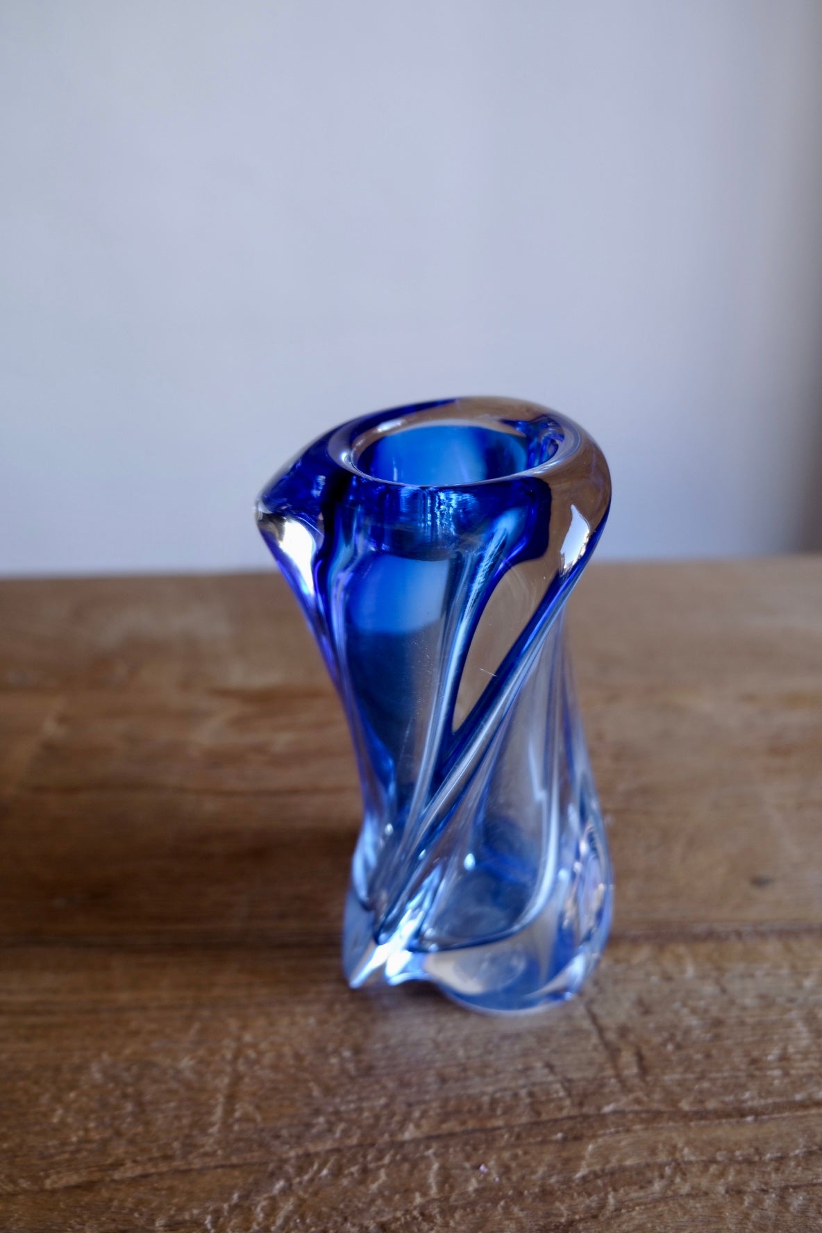 Vintage handcrafted Kristaluxus crystal vase