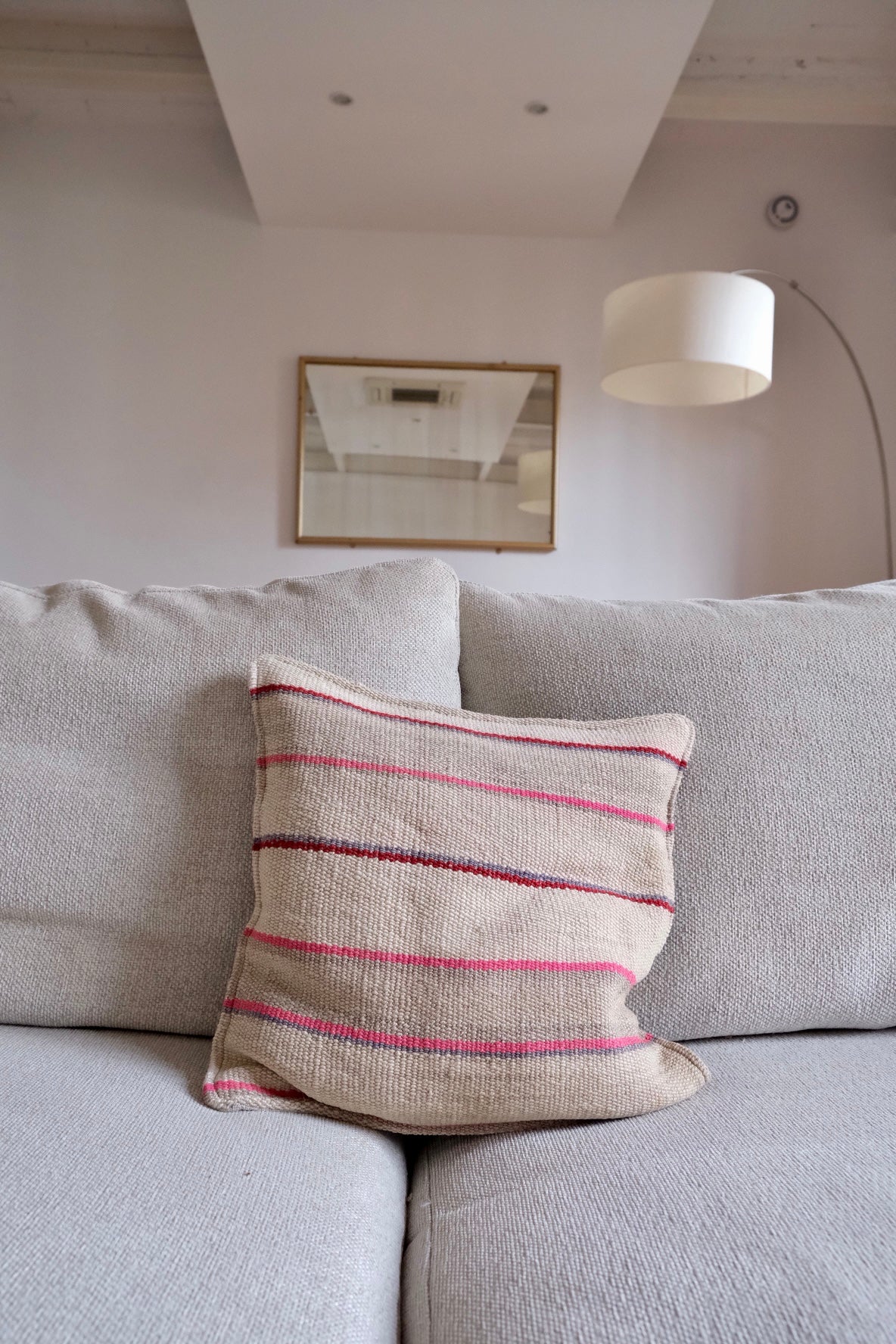 Peruvian Frazada 100% wool handwoven cushion cover