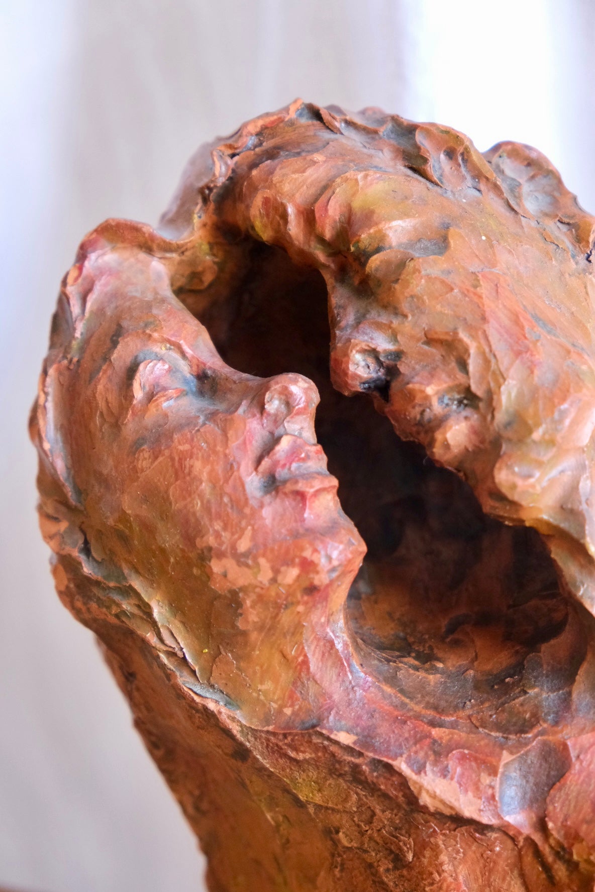 Terracotta sculpture, Spain. Sculptor unknown