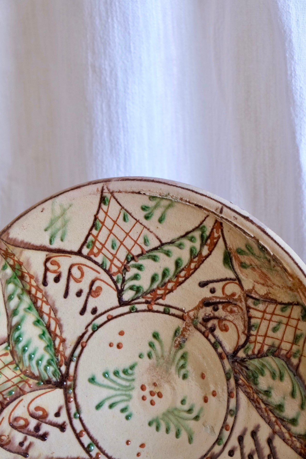 Large Middle Eastern wall plate