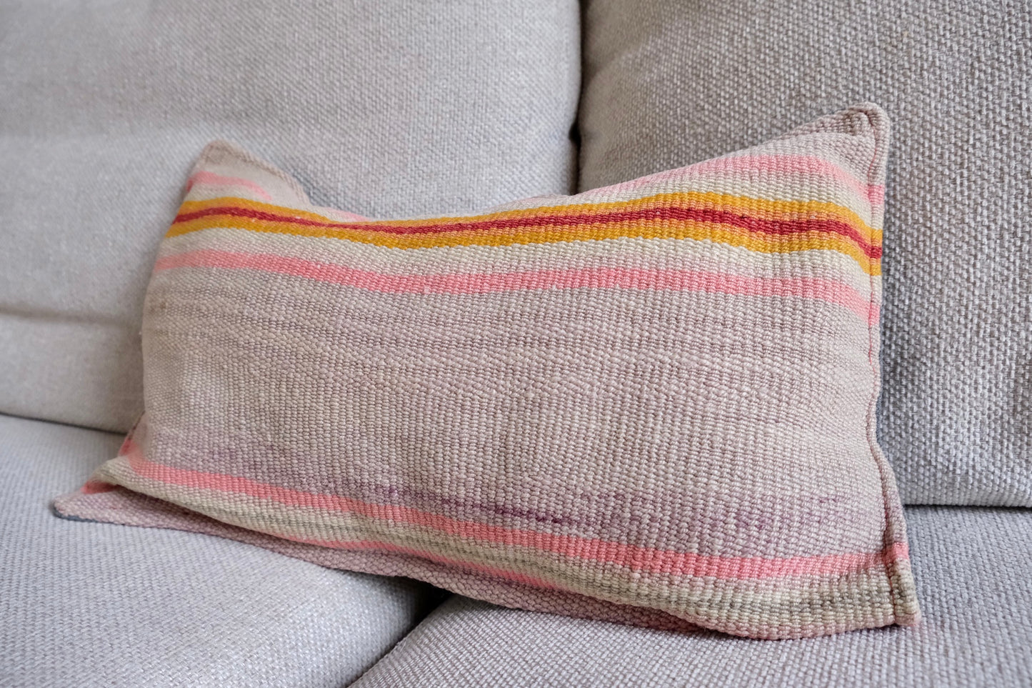 Peruvian Frazada 100% wool handwoven cushion cover