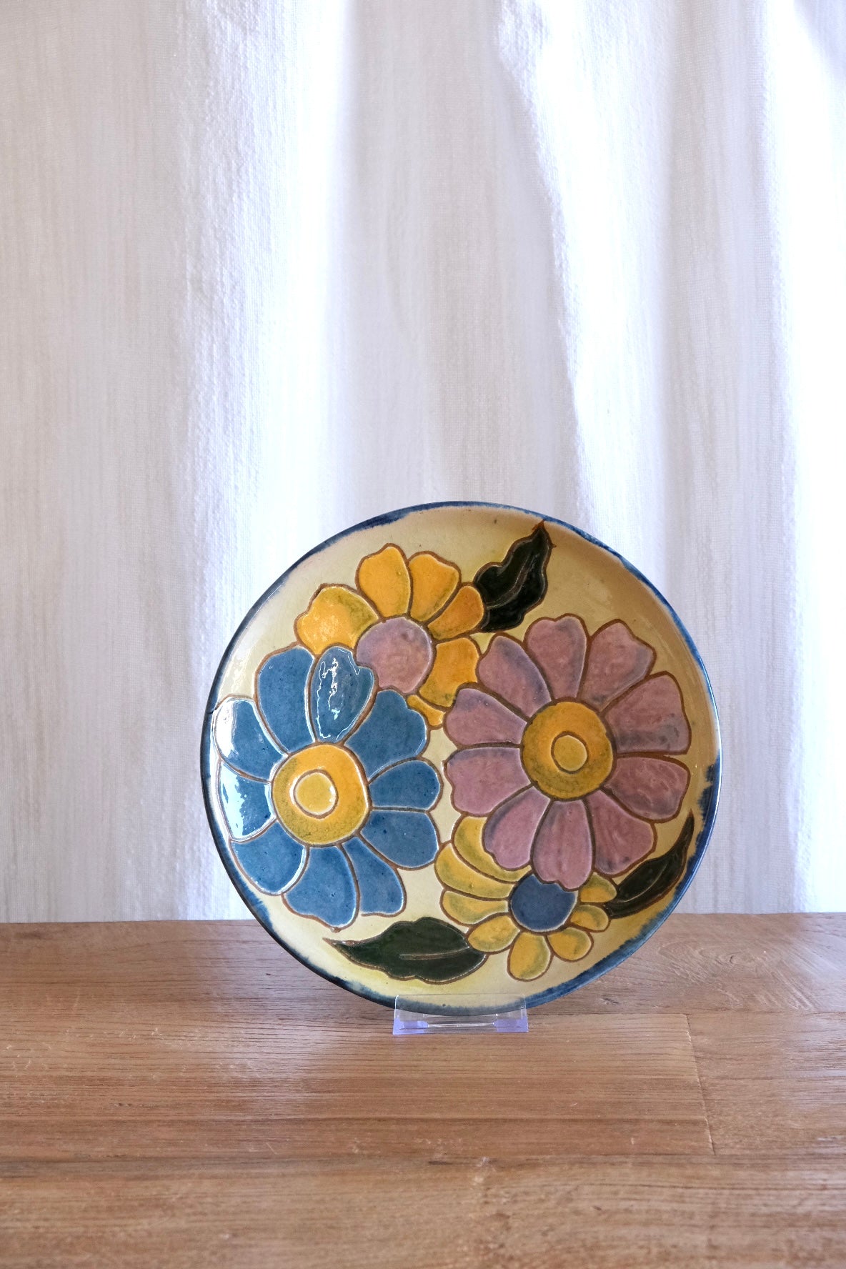 Set of 3 Vilà Clara flower plates