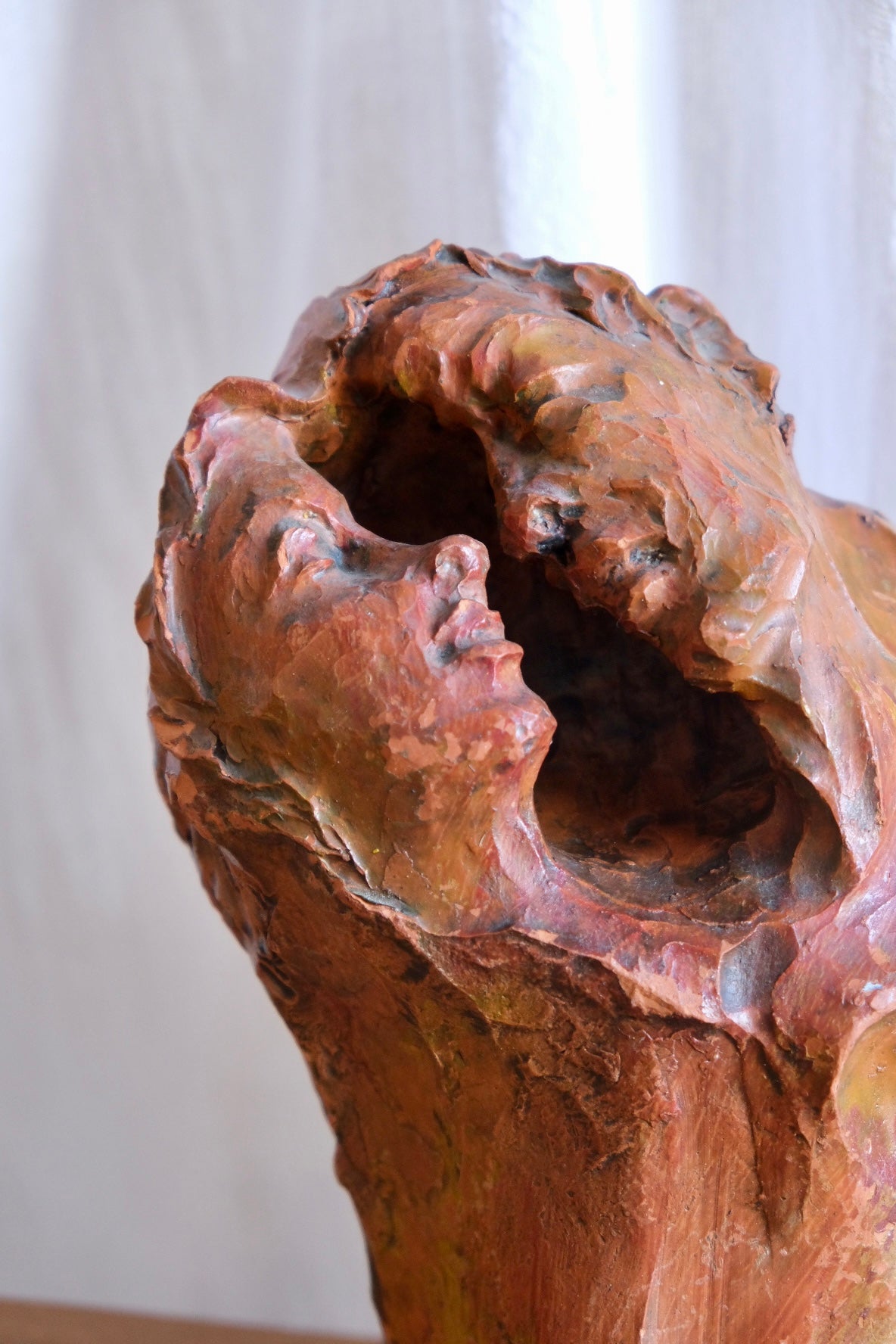 Terracotta sculpture, Spain. Sculptor unknown