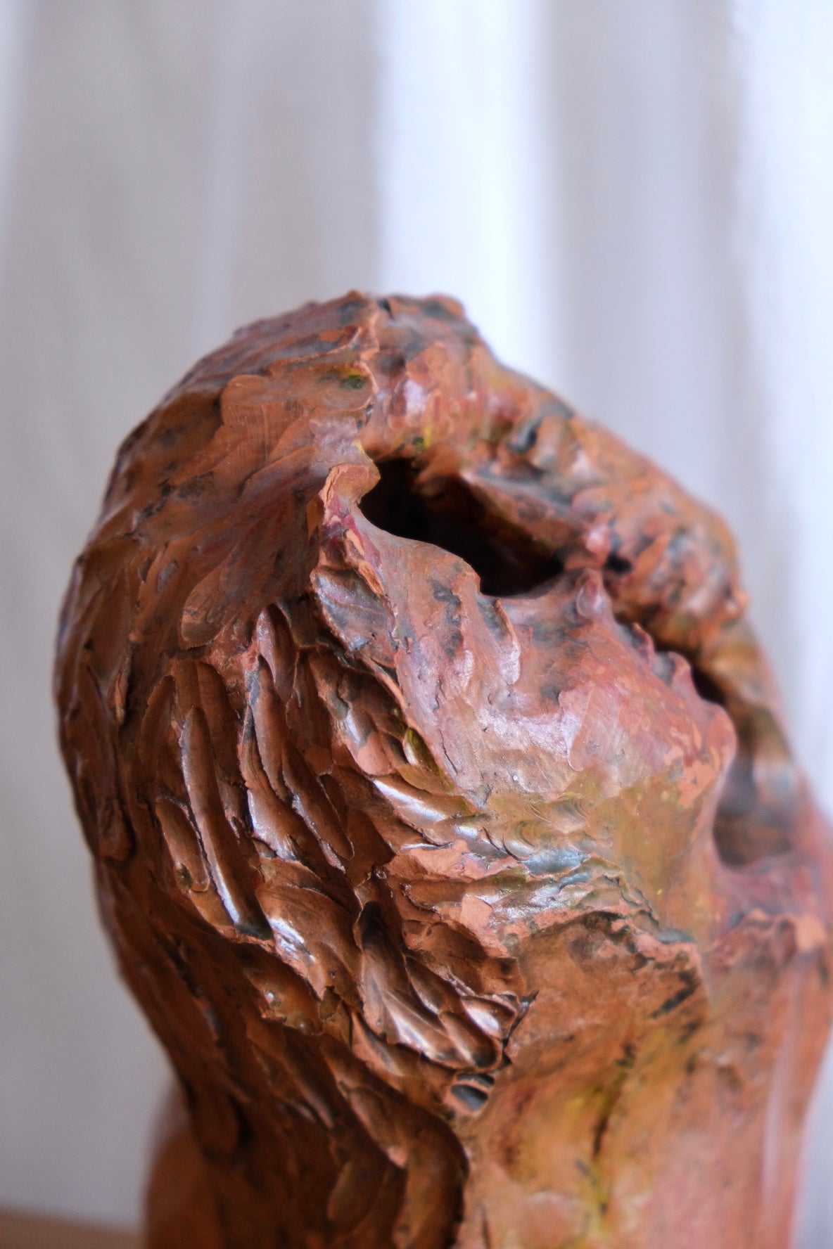 Terracotta sculpture, Spain. Sculptor unknown
