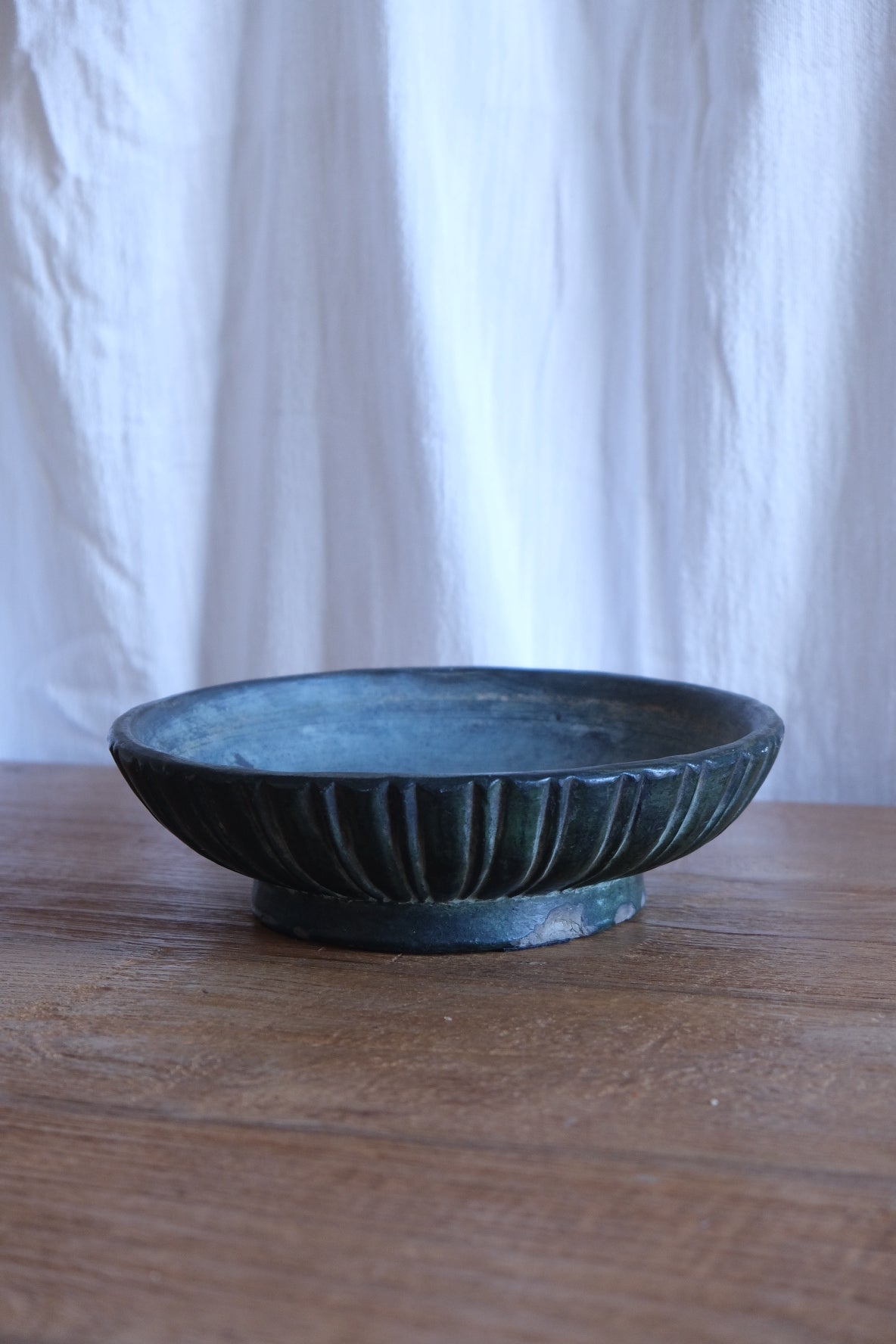 Vintage ceramic large bowl, Girona Spain