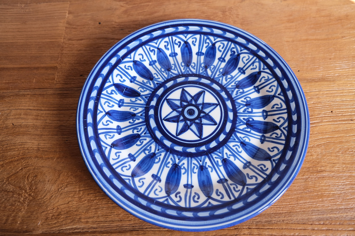 Spanish ceramic serving plate