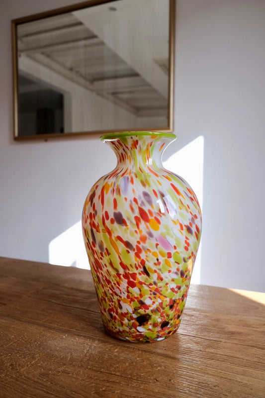 Multicoloured Murano vase