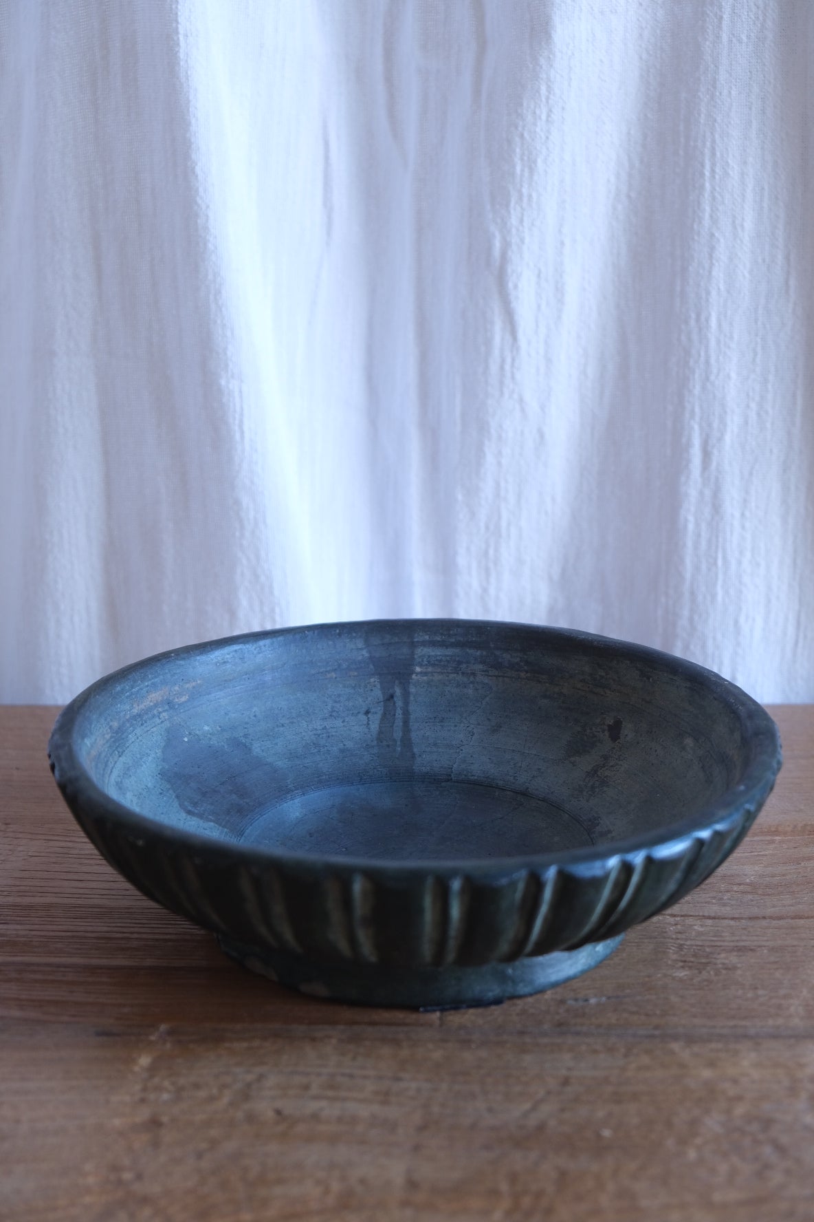 Vintage ceramic large bowl, Girona Spain