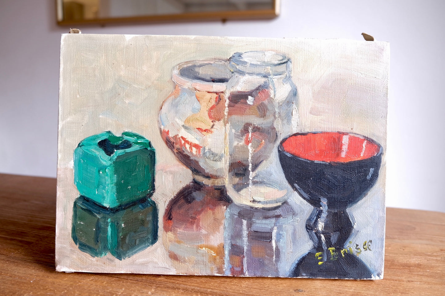 'Pots & Jars' Still life, Oil on Canvas