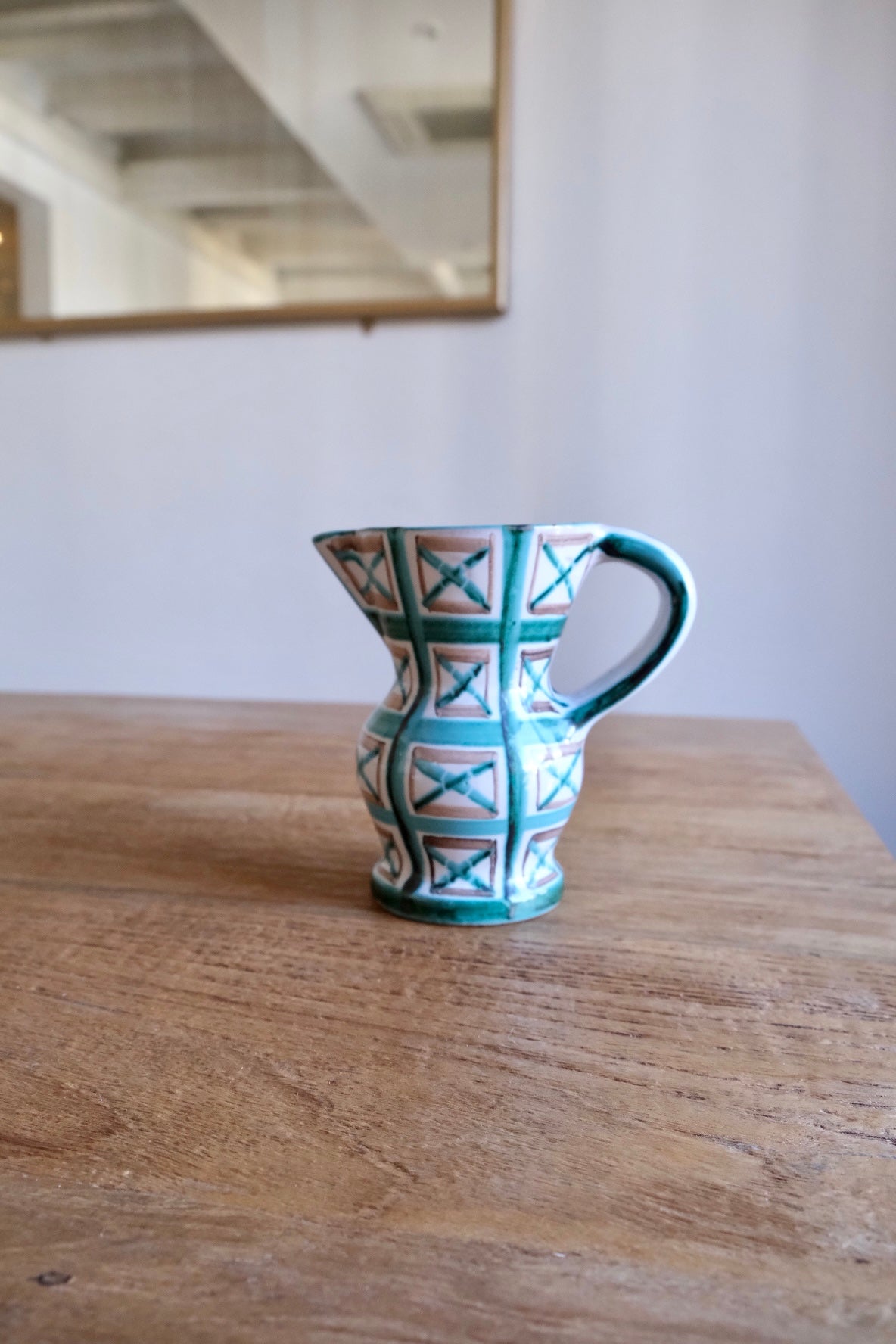 Mid-century Robert Picault ceramic jug, France