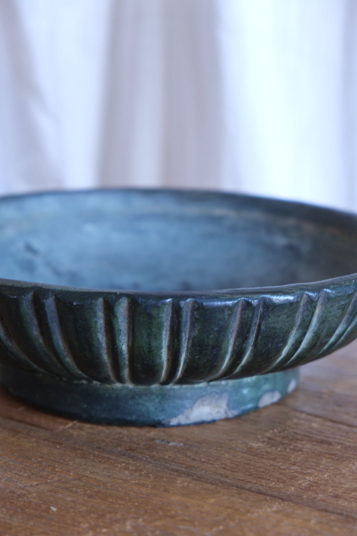 Vintage ceramic large bowl, Girona Spain