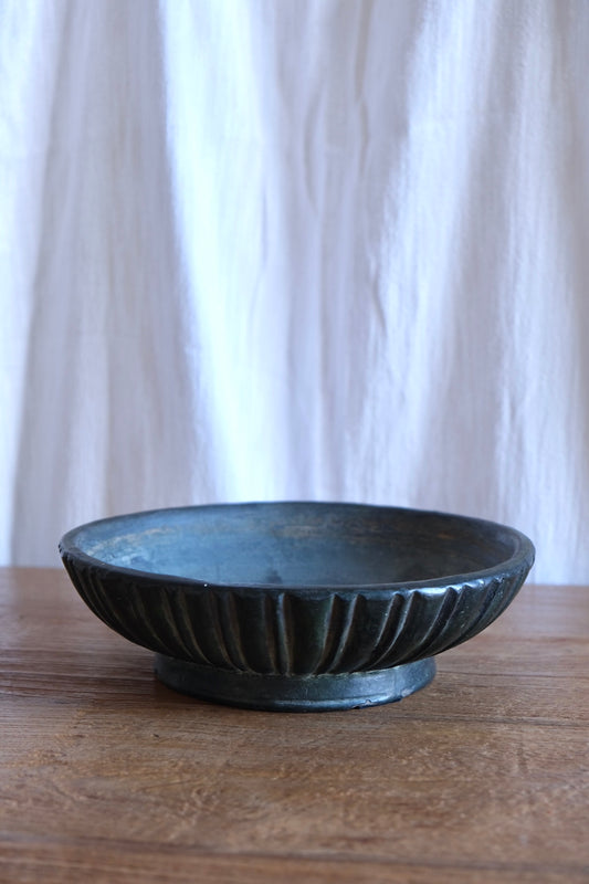 Vintage ceramic large bowl, Girona Spain