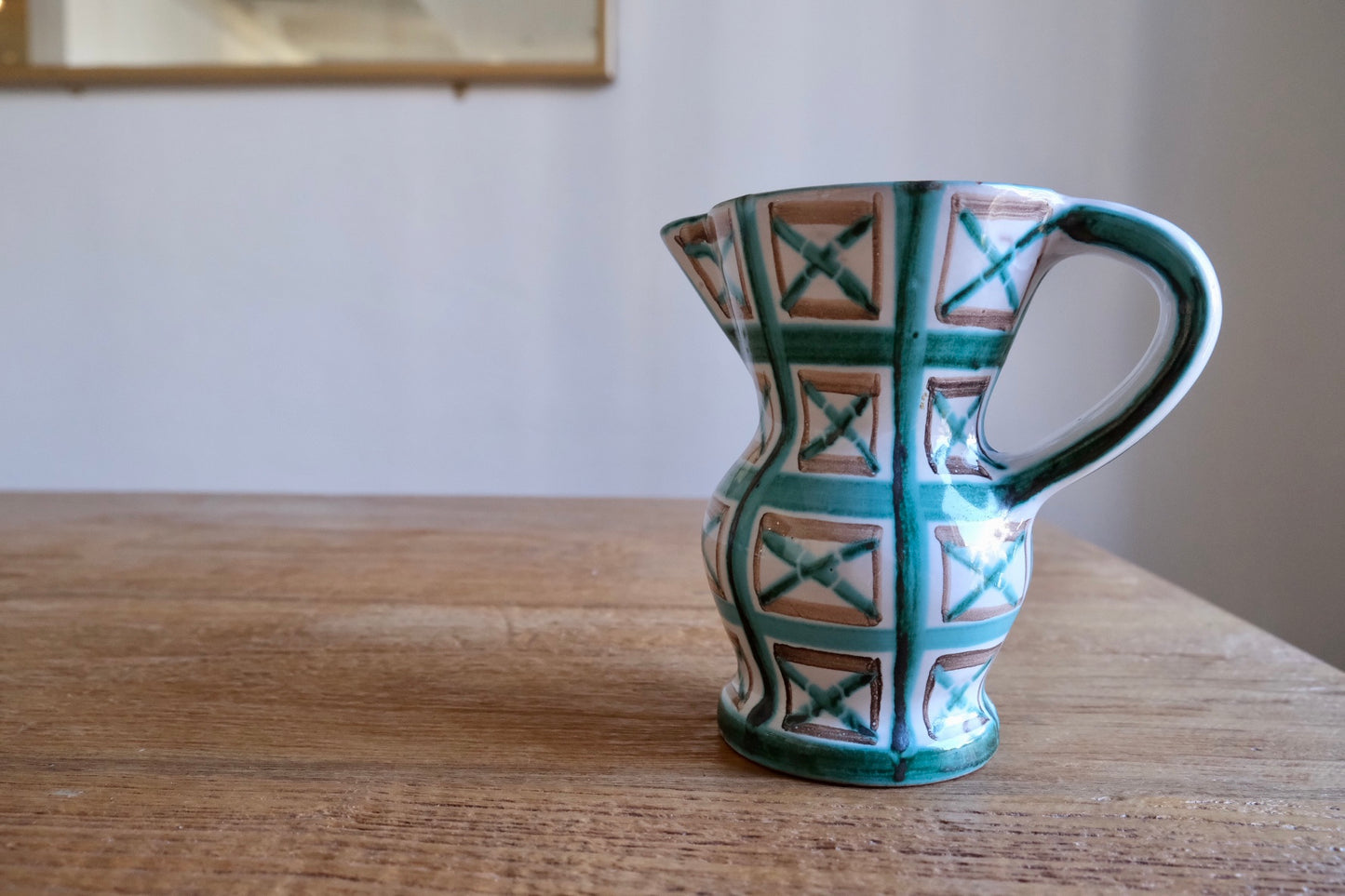 Mid-century Robert Picault ceramic jug, France